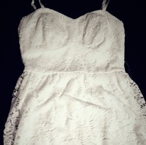 AS YOU WISH - Women's Brand New Off White Lace Dress Size Small